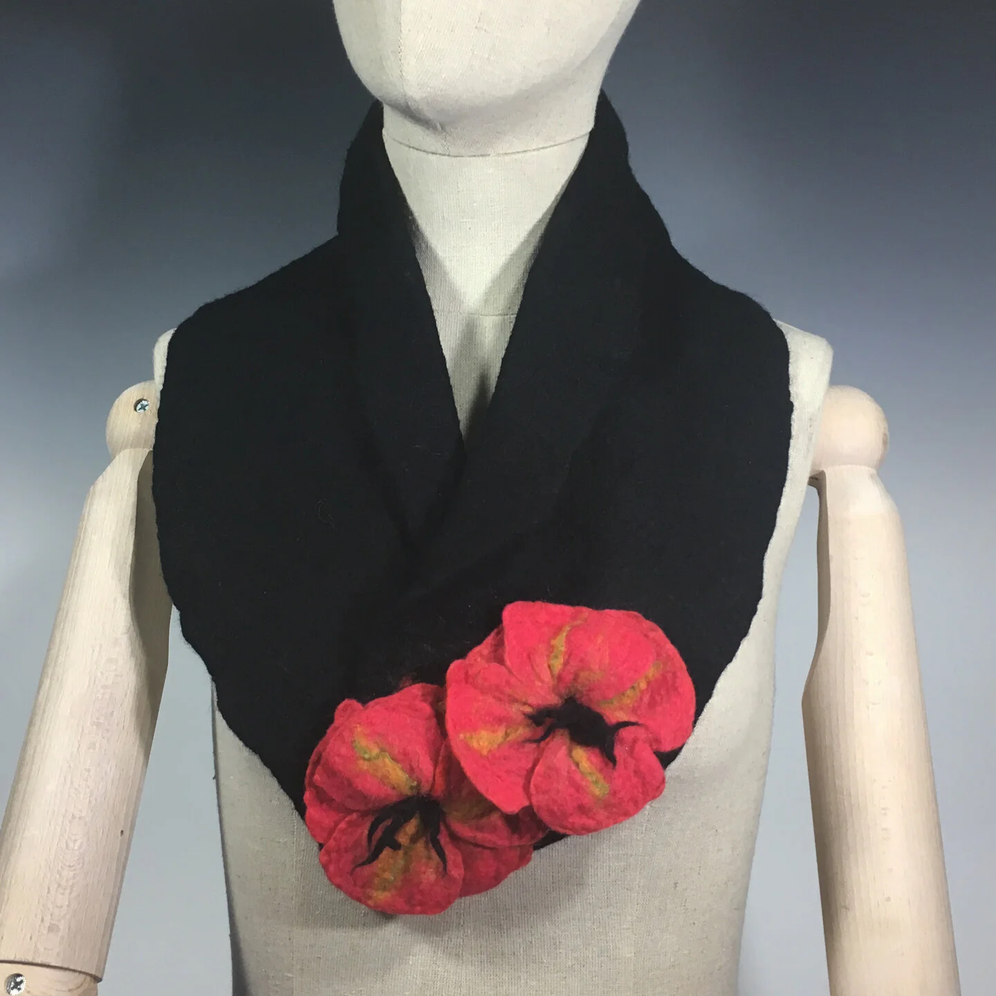 Ladies hibiscus flower scarf — Miss Fitt & Co. ~ Moss Fête